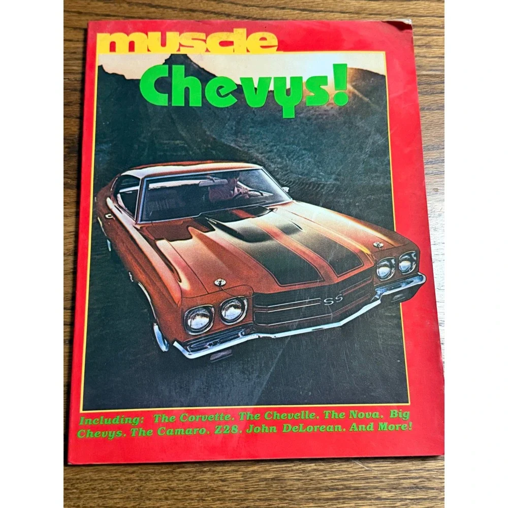 Muscle Chevys 1985 First Edition Muscle Book 5 Corvette Chevelle Nova Camaro Z28